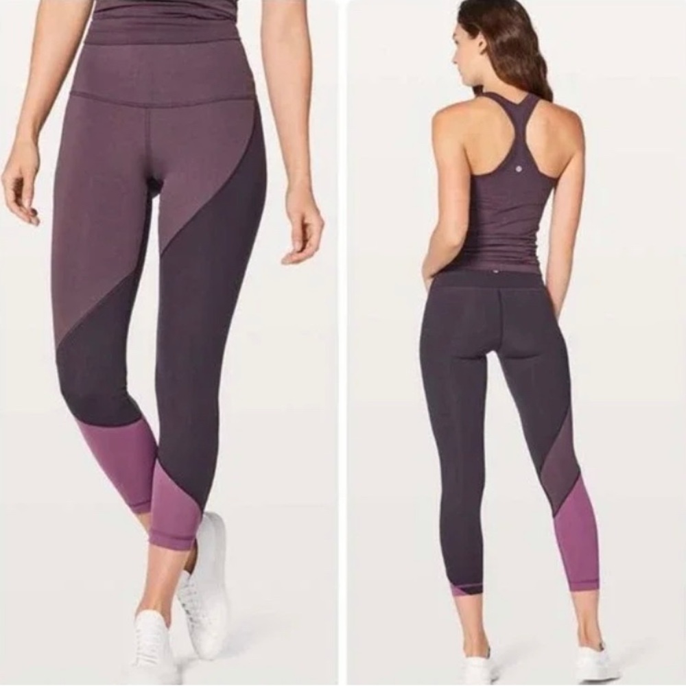 Rare Lululemon size 4 tights 25” in great condition